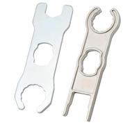 T TAKONE Lot de 2 outils MC4 en alliage MC4 - Clé de connecteur solaire - Outil de montage et de démontage pour systèmes PV solaires et câbles d'extension