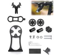 T TAKONE Support vélo pour Garmin Edge, Bryton, Coospo - Avec adaptateur pour caméra d'action et lampe