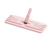 T te de balai plate JOYMOOP de 13 pouces avec tampon de rechange en microfibre de 13 pouces - Rose, 1 paquet (t te de balai uniquement)