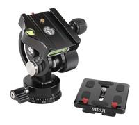 T te inclinable en aluminium SIRUI s rie L pour monopodes avec plaque d gagement rapide s rie TY (L-20S)