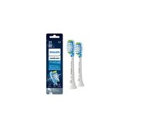T tes de brosse dents de rechange Philips Sonicare C3 Premium Plaque Control (2 t tes de brosse blanches) HX9042/65