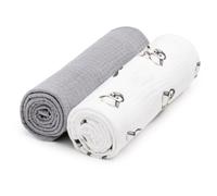 T-TOMI BIO Muslin Diapers couches en tissu Penguin 65x65 cm 2 pcs