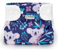 T-TOMI Culotte d'abduction orthopédique Koalas foncé Boutons-pression 5 - 9 kg