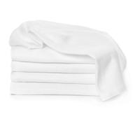 T-TOMI TETRA Cloth Diapers EXCLUSIVE COLLECTION White couches en tissu White 70x70 cm 5 pcs