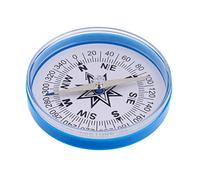 T TOOYFUL 100 Mm de Diamètre. Grande Boussole Ronde pour l'enseignement Bleu
