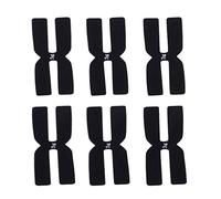 T TOOYFUL 6Pcs Tennis Badminton Raquette Poids et Balance Bande Unique 3g, Noir, 4x2cm