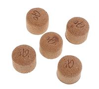 T TOOYFUL Bois Liège Tabac Cendrier Liège Heurtoir Fumer Ornement Outil Propre