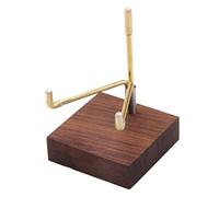 T TOOYFUL en Bois Présentoir Geode Fossiles Reliques Roches Titulaire D'affichage pour Décor Décoration, Style 02