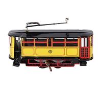 T TOOYFUL Jouet Mécanique Ancien Jouet Mécanisme Maquette Train Tramway Collection pour Enfants