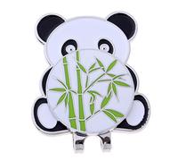T TOOYFUL Marqueur de Balle Para Golf avec Cadeau d'anniversaire, Panda 1, 40x33mm
