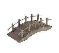 T TOOYFUL Pont en Bois Miniature Décoration pour 1/12 Scène de Jardin Miniatures - Petit