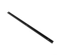 T-Track en alliage d'aluminium 19 x 9,5 mm pour table de toupie pour applications de travail du bois, y compris les bases de gabarit à onglet, les rails de clôture et le montage (500 mm)