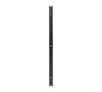 T-Track en alliage d'aluminium 19 x 9,5 mm pour table de toupie pour applications de travail du bois, y compris les bases de gabarit à onglet, les rails de clôture et le montage (400 mm)