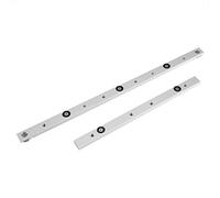 T-Track T-Slot, Barre à Onglets Mitre Bar Glissière à Onglets en Alliage D'aluminium Guide Universel et Rail de Guidage de Rail D'arrêt Scie à Table Outil de Travail du Bois(450mm)