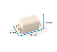 T-type High power Splitter Quick Wire connector 100A/1000V 2.5-10mm2 60A/400V 1-6mm2 wire shunt connector Junction Box NWPNLXEA(ZK-1306,10PCS)
