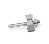 T-Type Milling Cutter 2-in-1 Slotting & Chamfering Router Bit with Bearings