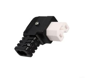 T-Type Retrofit Adaptateur DC EV 3 broches Type Y Connecteur coudé pour chargement de véhicule électrique 8 mm² Support de fil thermique stable PVC