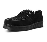 T.U.K. Leather Viva Low Creeper - Chaussures pour Hommes et Femmes - Couleur Daim Noir - Taille EU43