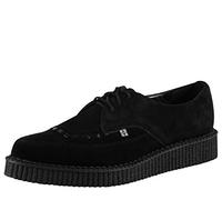 T.U.K. Pointed Creeper Lace-up - Chaussures pour Hommes et Femmes - Couleur Daim Noir - Taille EU42