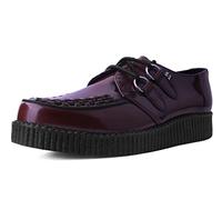 T.U.K. Vegan Viva Low Creeper - Chaussures pour Hommes et Femmes - Couleur Bourgogne - Taille EU44