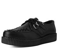 T.U.K. Vegan Viva Low Creeper - Chaussures pour Hommes et Femmes - Couleur Noir TUKskin™ - Taille EU38