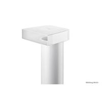 T-UR 125 Pièce D’Angle 90° Avec Raccord Rond 900 mm Blanc