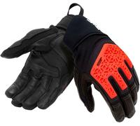 T.UR g-three 3D Gants d'été Noir Rouge avec certification européenne taille XL