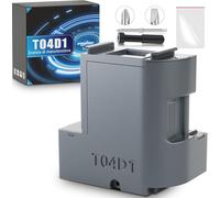 T04D1 Boîte De Maintenance Compatible Pour Epson Wf-2960Dwf Et-3850 Et-4850 Et-5150 Et-M1180 Et-15000 Et-M1170 Et-5170 Wf-2880Dwf Et-3750 Et-4750,Boîte D'Entretien T04D11 T04D100