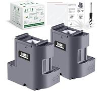 T04D1 Boîte D'Entretien D'Encre De Rechange Pour Epson Et-15000 Et-3750 Et-4750 Et-3850 Et-2760 Et-3760 Et-4760 Et-3700 Et-5150 Workforce Wf-2860 (C13T04D100 / Ewmb2/ E-04D1 Lot De 2 Tampons