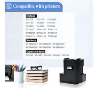 T04D1 / T04D100 Boîte de Maintenance de l'encre Compatible pour Epson ET-4850 ET-4856 ET-5150 ET-5170 ET-15000 ET-M1170 ET-M1180 ET-M2170 ET-M3170 Imprimante Boîte de Maintenance C13T04D100, 1 Pack