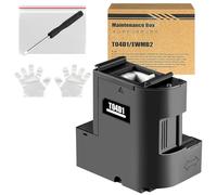 T04D1 / T04D100 Boîte de Maintenance de l'encre Compatible pour Epson ET-4850 ET-4856 ET-5150 ET-5170 ET-15000 ET-M1170 ET-M1180 ET-M2170 ET-M3170 Imprimante Boîte de Maintenance C13T04D100, 1 Pack