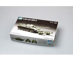 T07223# Trumpeter T-55 with KMT-5 - 1/72