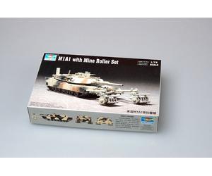 T07278# Trumpeter M1A1 with Mine Roller Set - 1/72