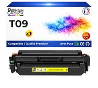 T09 3017C006 Toner Compatible pour Canon X C1127i X C1127iF X C1127P Jaune avec Puce 5900 Pages