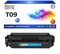 T09 3019C006 Toner Compatible pour Canon X C1127i X C1127iF X C1127P Cyan avec Puce 5900 Pages