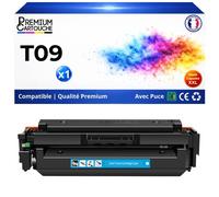 T09 Toner compatible pour Canon X C1127i X C1127P Cyan avec puce 5900 pages