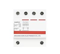 T1 SPD Interrupteur de surtension Type Alimentation ca 12.5KA 15KA 25KA Maison Dispositif de parafoudre Basse Tension 420VAC 1 pièces(25KA)