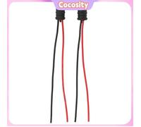 T10 2 Sockets à Ampoule LED 12V 30A Black Soft Bulb Base Pack de 2 Automobiles D'équipement Industriel