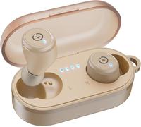 T10 Mini Écouteurs Bluetooth Sans Fil, Ecouteurs Sans Fils Sport 55H D'Autonomie, Ipx8 Casque Bluetooth Sans Fil Confortable Eq Personnalisé Par Application Conception Ergonomique Kaki[Q608]