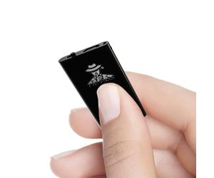 T10-PASS - Micro espion USB-C - Mini enregistreur vocal discret, ultra-compact (4 × 2 cm x 5 mm) - Fonctionnement silencieux sans bip ni LED - Réunions, voiture, usage professionnel - Marque française