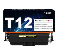 T12 Cartouche de Toner avec Puce, Haute Capacité imprimantes pour Canon imageCLASS X LBP1333C MF1333C i-SENSYS X C1333i C1333P C1333iF