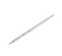 T12 Soldering Iron Tips | 10 - Piece Set for FX - 951 Station | Fast Heat Up & Extended Service Life | Oxygen - Deprived Copper Tips for Electronics Repair/PCB Work (T12-C4)