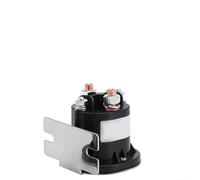 T1241-200 Contacteur CC 12 V/24 V/48 V, charge résistive 200 A 600 A momentané, ≤ 80 mV chute @ 100 A, SPST-NO, pour distribution d'énergie de pompe de levage de chariot élévateur électrique, noir