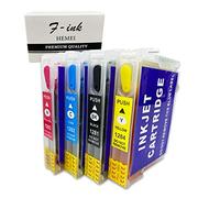 T1285 Cartouche d'encre Rechargeable Travailler avec Stylus S22 SX125 SX130 SX235W SX420W SX440W SX430W SX425W SX435W SX438 SX445W BX305F SX230 Imprimante