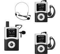 T130U (T130 4Rd) Système Pour Guides Touristiques, Casques Pour Guides Touristiques, Audioguides, Transmission Numérique, Qualité Sonore Haute Définition, Fonctionnement Par Une Seule Touche