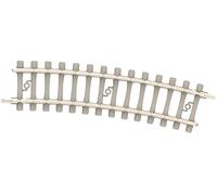 T14524 (N) Voie Minitrix Traverse en béton, Courbe 15 ° 10 pc(s)