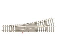 T14538 (N) Voie Minitrix Aiguillage, à gauche, Traverse en béton 112.6 mm 15 ° 1 pc(s)