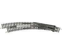 Aiguillage courbe gauche R3 R4 de 30 degrés-N 1/160-MINITRIX 14947