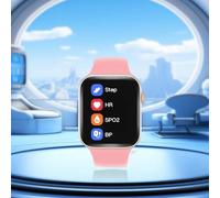 T168 Appel Sans Fil Montre Intelligente Faire De Répondre Appel Plein Tactile Sport Fitness Montre Intelligente Pour Femmes Hommes.Pink T168.