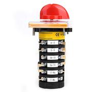 T16Exf64D6 Interrupteur va-et-vient universel à cames rotatives 8 positions pour fraiseuse, rotatif, position, machine, va-et-vient, fraisage, sélecteur